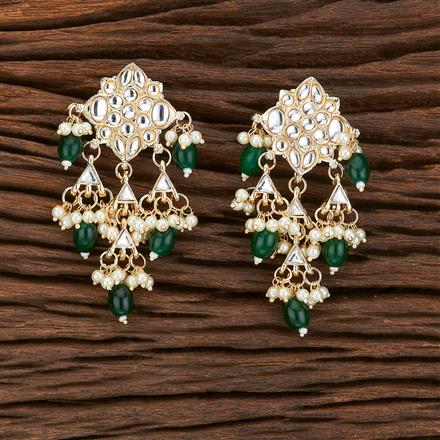 Indo Western Classic Earring With Gold Plating