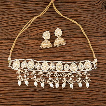 Indo Western Classic Necklace With Gold Plating