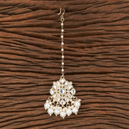 Indo Western Classic Tikka With Gold Plating