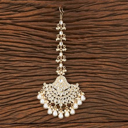 Indo Western Chand Tikka With Gold Plating