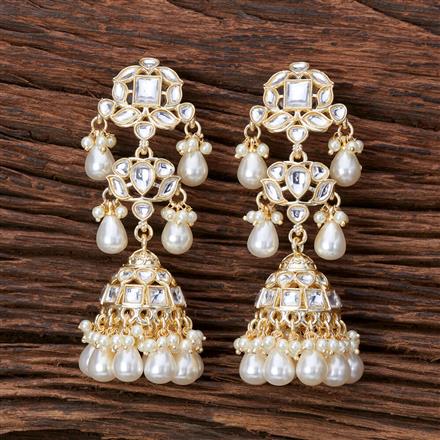 Indo Western Jhumki With Gold Plating
