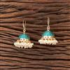 Indo Western Meenakari Earring With Gold Plating