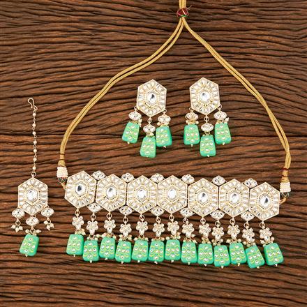 Indo Western Classic Necklace With Gold Plating