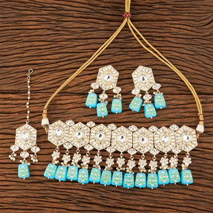 Indo Western Classic Necklace With Gold Plating