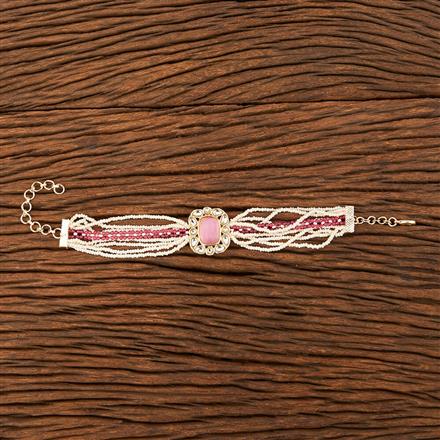 Indo Western Classic Bracelet With Gold Plating