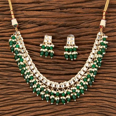 Indo Western Classic Necklace With Gold Plating