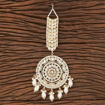 Indo Western Classic Tikka With Gold Plating