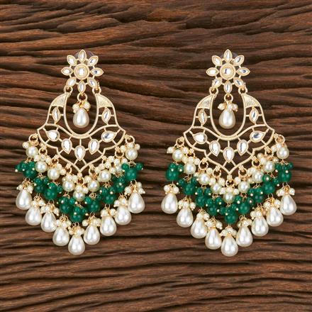 Indo Western Trendy Earring With Gold Plating