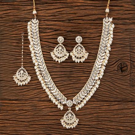 Indo Western Classic Necklace With Gold Plating