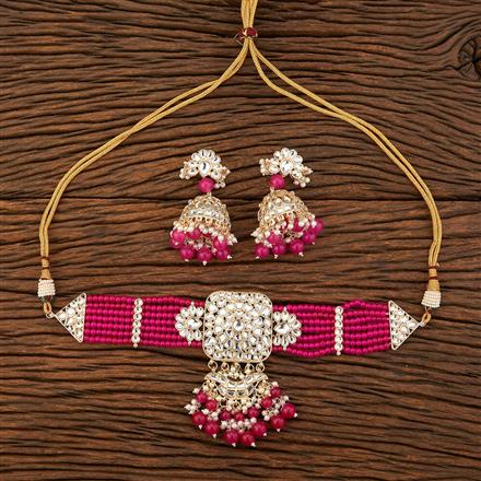 Buy Indo Western Beads Necklace With Gold Plating 109302 Kanhai