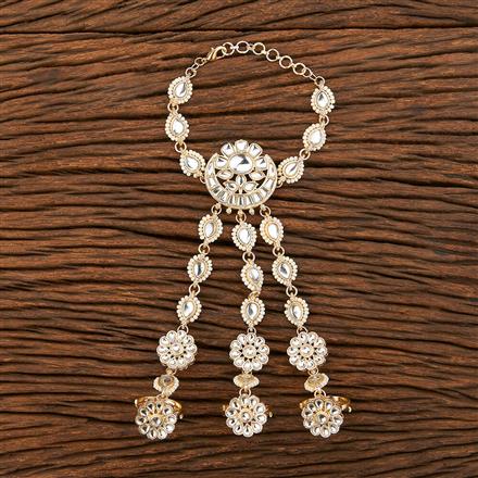 Indo Western Classic Hath Pan With Gold Plating