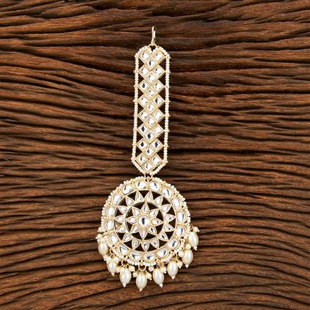 Indo Western Classic Tikka With Gold Plating