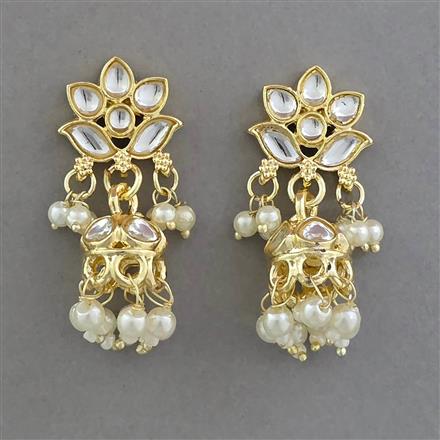 Indo Western Jhumki with Gold Plating