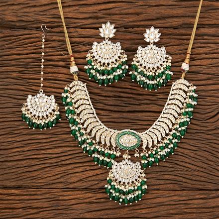 Buy Indo Western Meenakari Necklace With Gold Plating 109347