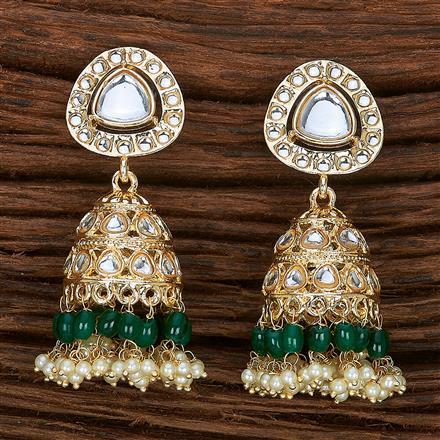 Indo Western Jhumki With Gold Plating