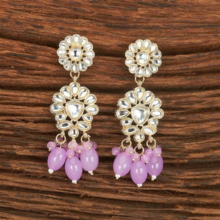 Indo Western Beads Earring With Gold Plating