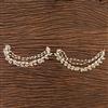 Indo Western Classic Ear Chain With Gold Plating