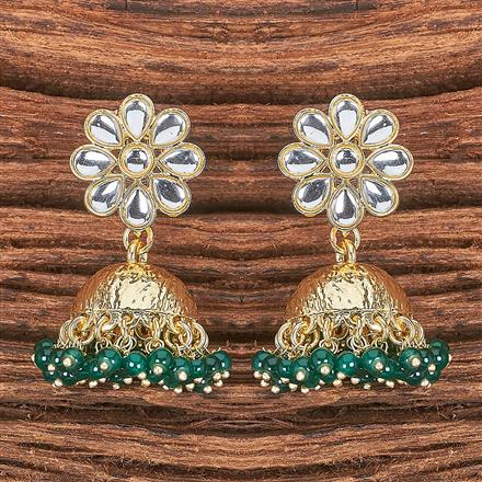 Indo Western Jhumki With Gold Plating