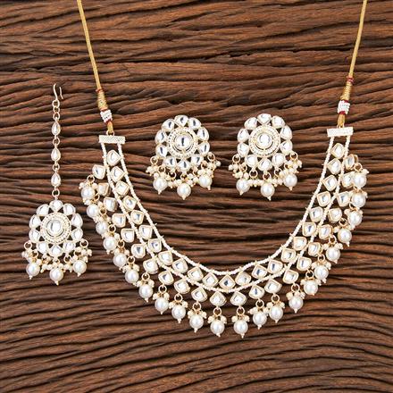 Indo Western Classic Necklace With Gold Plating