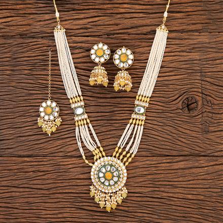 Indo Western Kundan Necklace With Gold Plating