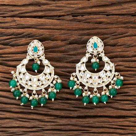 Indo Western Chand Earring With Gold Plating