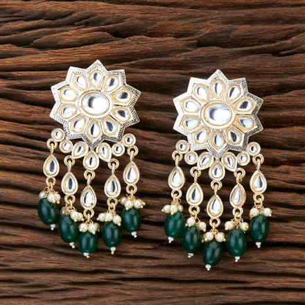 Indo Western Delicate Earring With Gold Plating