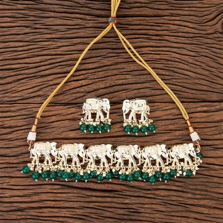 Indo Western Trendy Necklace With Gold Plating