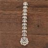 Indo Western Pearl Hair Brooch With Gold Plating