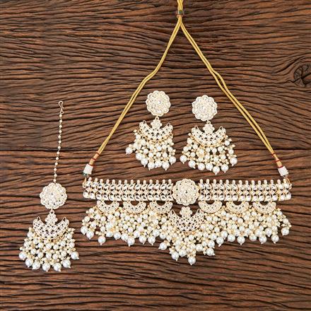 Indo Western Classic Necklace With Gold Plating