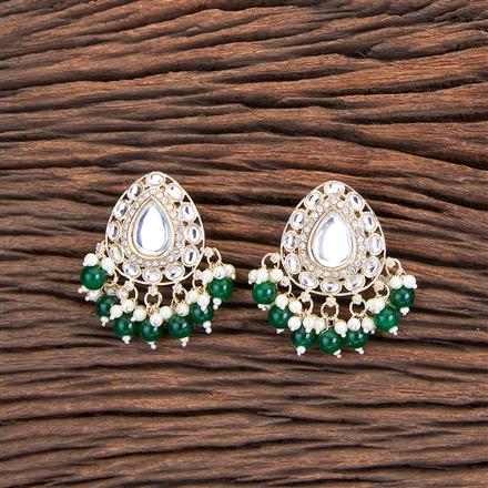 Indo Western Classic Earring With Gold Plating