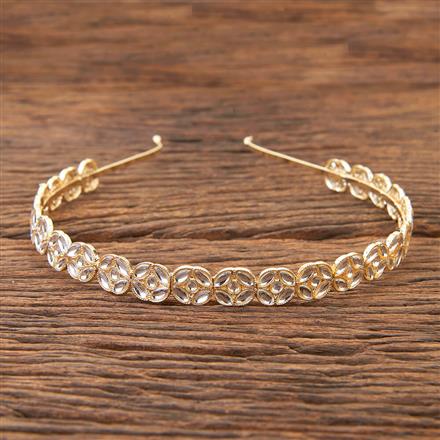Indo Western Classic Hair Band With Gold Plating