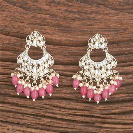 Indo Western Chand Earring With Gold Plating