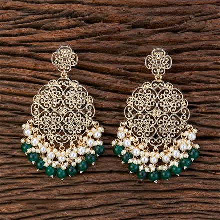 Indo Western Classic Earring With Gold Plating