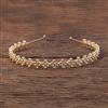 Indo Western Classic Hair Band With Gold Plating