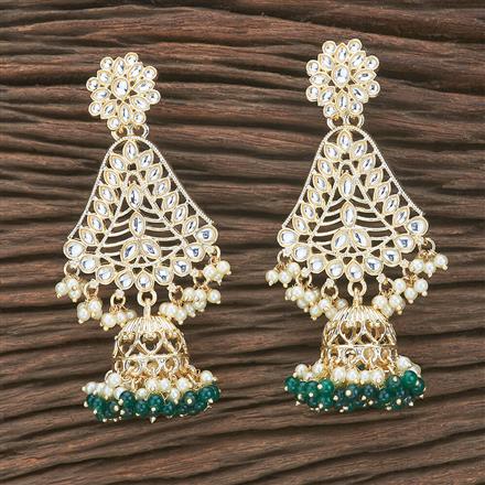 Indo Western Jhumki With Gold Plating