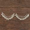 Indo Western Classic Ear Chain With Gold Plating