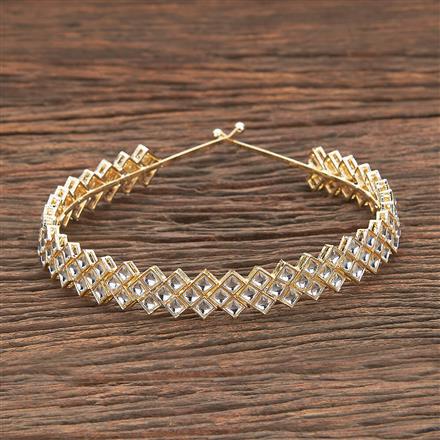Indo Western Classic Hair Band With Gold Plating