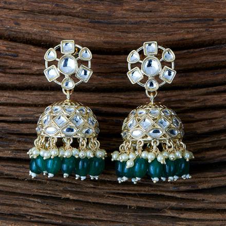 Indo Western Jhumki With Gold Plating