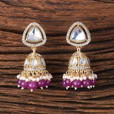 Indo Western Jhumki With Gold Plating