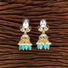 Indo Western Beads Earring With Gold Plating