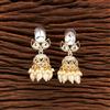 Indo Western Beads Earring With Gold Plating