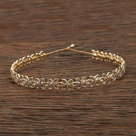 Indo Western Classic Hair Band With Gold Plating