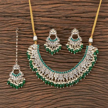 Indo Western Classic Necklace With Gold Plating