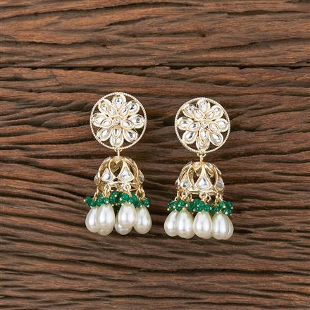 Indo Western Jhumki With Gold Plating