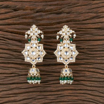 Indo Western Classic Earring With Gold Plating