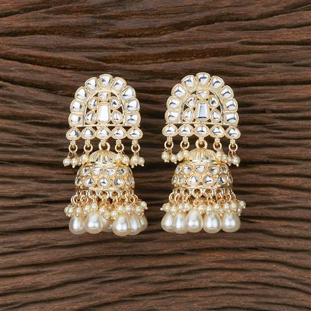 Indo Western Jhumki With Gold Plating