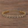 Indo Western Classic Hair Band With Mehndi Plating