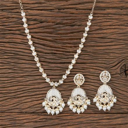 Indo Western Classic Necklace Set With Gold Plating