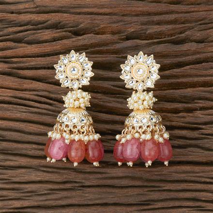 Indo Western Jhumki With Gold Plating