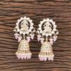 Indo Western Temple Earring With Gold Plating